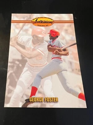 1993 The Ted Williams Card Co. Baseball Card #29 George Foster (R2) - Image 1 of 2