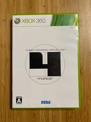 USED Xbox360 Game Cyber Troopers VirtualOn Force (language/Japanese) - Image 1 of 3