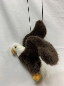 Peluche K&M International 2018 Aquila Calva Repubblica Selvaggia 6" Uccellino Giocattolo - Foto 1 di 8