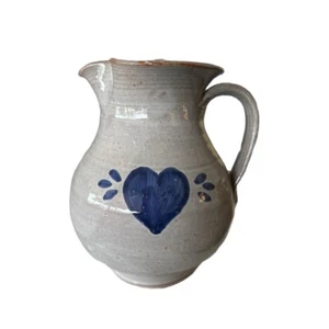 NC Folk Pottery, Billy Ray Hussey, Pitcher 9” - Picture 1 of 9