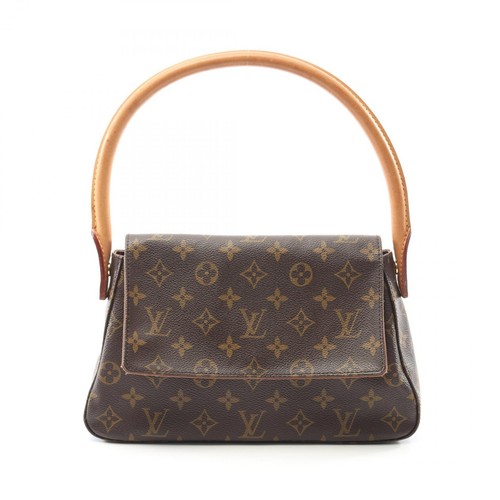 LOUIS VUITTON（LV） Borsa a mano LOUIS VUITTON Mini tracolla ad anello M51147 Monogram pelle marrone usata
