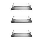 3 pk 1 Space Sliding Pullout Shelf Rack Mount Tray For ATA Rack Cases