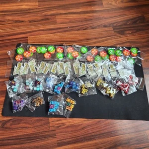 Lot Of 15 Pokemon Vstar Marker, 15 Poison & Burn, 15 Dice For Damage Counting - Picture 1 of 4