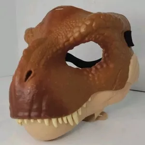 Máscara de dinosaurio Mattel 2017 Jurassic Park Jurassic World Tyrannosaurus Rex T. Rex - Imagen 1 de 6