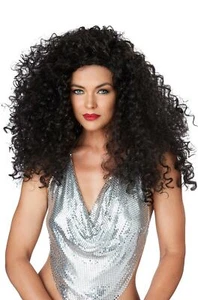 1970's Disco Diva Do Wig (Brunette) - Picture 1 of 1