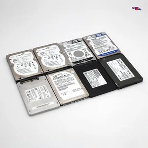 8x PACK SATA HDD SSD VERSCHIEDENE MODELLE DRIVE FESTPLATTE HARD DISK DEFEKT - Picture 1 of 6