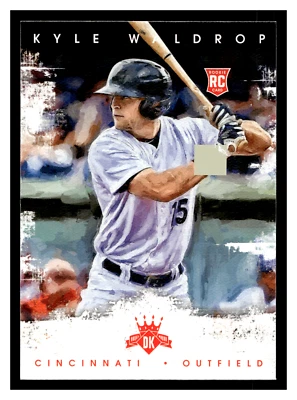 2016 Panini Diamond Kings  #162 Kyle Waldrop  RC - Image 1 of 2