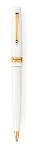 Montegrappa Armonia Pearl White with gold-pl trim ballpoint pen MIB - Bild 1 von 2