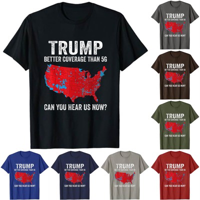 2024 Trump T-Shirt Better Coverage Than Veriz...