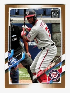 2021 Topps Series 1 Michael Taylor #306 Gold Parallel 882/2021 - Bild 1 von 2