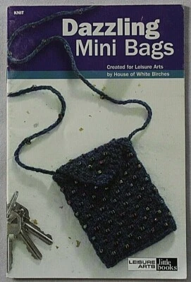 Dazzling Mini Bags to Knit By the House of White Birches - Image 1 of 4