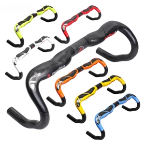 Ultralight Full Carbon Fiber Road Bicycle Handlebar Racing Bicycle Handlebar - Picture 1 of 13