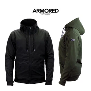 Lazyrolling Armored Riding Jacket – CE Level 1 Pads – E-Scooter / Motorcycle – U - Picture 1 of 36