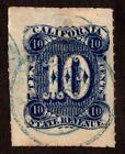 KAPPYSTAMPS CALIFORNIA STATE REVENUE STMPS $0.10 CANCELLED  G904