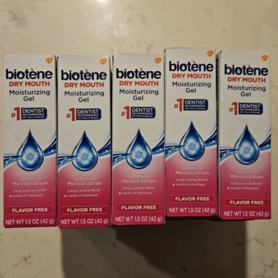 Gel de boca seca Bioteno 1,5 oz sin sabor X20 caducidad 07/2026+ Foto 1 de 2