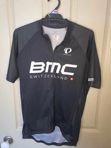 Pearl Izumi Team BMC Switzerland Cycling Team Jersey Mens L Black - Picture 1 of 4