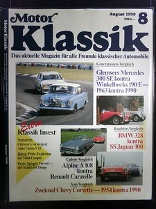 Motor Clásico Revista N º 8 De 1990 IN Funda Protectora - Imagen 1 de 1
