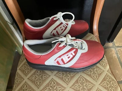 MBT Masai 16y женщин белый Swiss рокер тонизирующие прогулочные туфли размер 5,5 красный редкая - Изображение 1 из 4