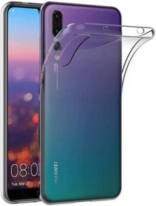 COVER TRASPARENTE PER HUAWEI P20 PRO CUSTODIA PROTEZIONE SILICONE TPU SLIM P 20 - Zdjęcie 1 z 10