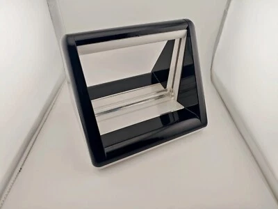 Portatovaglioli Nero Bianco Biesse Design by Pino Spagnolo Vintage Made in Italy - Immagine 1 di 4