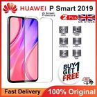 POUR Huawei P Smart 2019 Y6 2019 Y7 2019 Protection d'écran en verre trempé NEUF F009