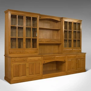 Very Large, Vintage Dresser, Victorian Taste, Ash, Kitchen Cabinet 20th Century