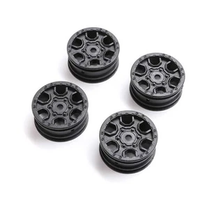 Axial AXI40006 1.0 Ford Bronco Black Wheel (4) SCX24 - Picture 1 of 1