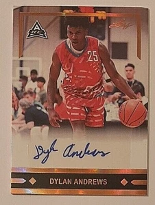 2021 Leaf Memories Bronze #GLR-DA1 Dylan Andrews Rc Auto Rookie Autograph - Picture 1 of 2