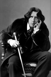 Oscar Wilde 1882 Sitting Seated Portrait Photo Art Poster Print Napoleon Sarony - Picture 1 of 2