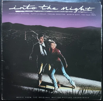 Various (B.B. King) ‎– Into The Night - 1985 LP record excellent, cover VG - Image 1 of 3