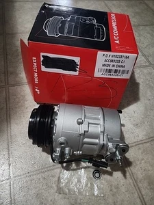 A-premium A/C Compressor w/ 4-Groove for Chevy Suburban Tahoe GMC Yukon Cadillac - Picture 1 of 22