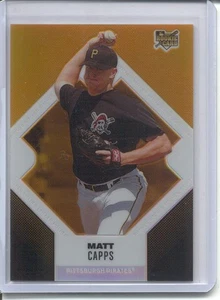 2006 FINEST GOLD REFRACTOR #134 - MATT CAPPS #ED 04/49 - Picture 1 of 1