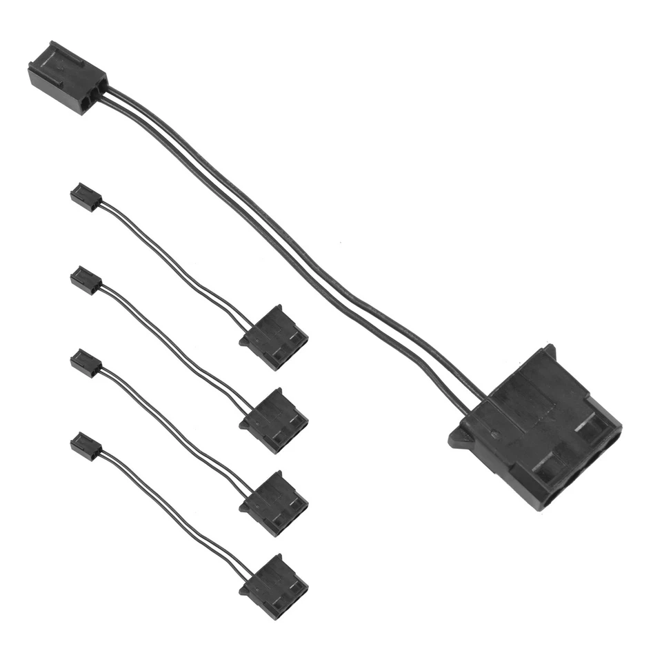 IDE-Zu-3-Pin-LüFterstromkabel -D-Stecker-Stromversorgung zu 3-Pin-Ansc3487 - Bild 1 von 1
