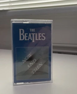 SOLD OUT LIMITED EDITION THE BEATLES NOW AND THEN CASSETTE TAPE SINGLE IN HAND - Picture 1 of 3
