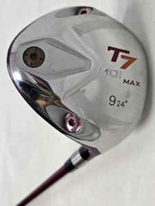 T7 MOI MAX 9 Wood 24° Graphite Shaft Right Handed Accuflex Mens 42" Golf Club - Bild 1 von 17