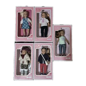 Lot 5 Lori Our Generation Mini Play Dolls NRFB Joanna Faith Estelle Savanna 6" - Picture 1 of 3