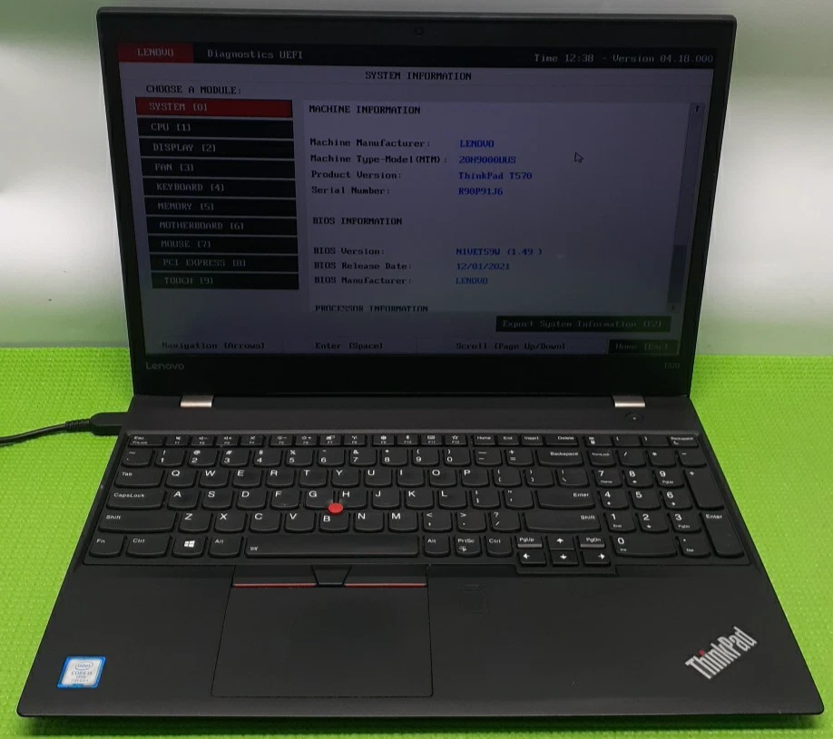 Preços baixos em Notebooks Lenovo ThinkPad T570 PC/Laptops | eBay