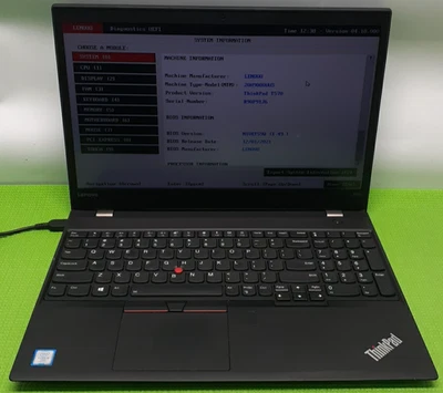 Lenovo ThinkPad T570 Core i5-7300U 2.60GHz 4GB RAM NO SSD/HDD/OS/BATTERY *READ* - Image 1 of 4
