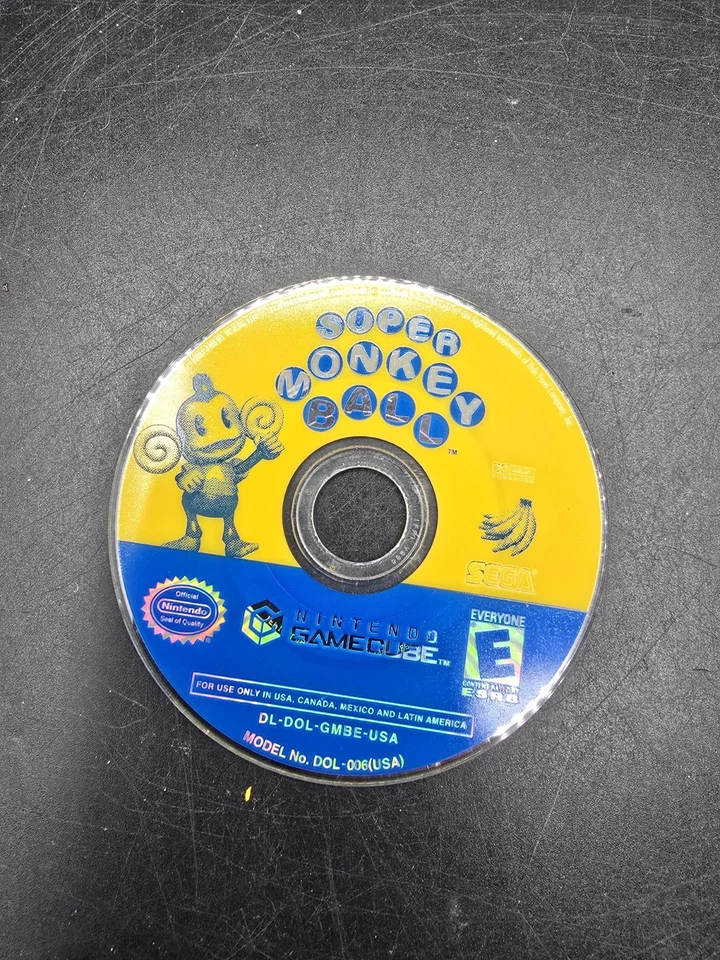 Super Monkey Ball (Nintendo GameCube, 2001) Disc Only Clean - Image 1 of 1