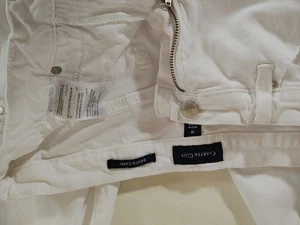 Charter Club Damenhose Größe 10 Bristol Freizeit zerschlagene Flecken zerfetzt Grunge roh - Bild 1 von 6