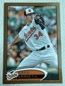 Actualización Topps 2012 Jake Arrieta Gold Parallel/2012! #US150, Baltimore Orioles - Imagen 1 de 2