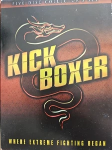 Kickboxer Five Disc Collector's Box Set DVD Kickboxer 1-5 Jean Claude Van Damme - Picture 1 of 6