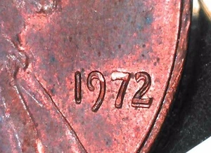 1972 Doubled Die Obverse RB, See Photos!!! - Picture 1 of 11