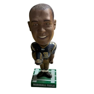 Marshall Faulk St. Louis Rams NFL Bobblehead 2002 Hardee's Promo Foto 1 de 4