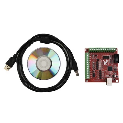 Scheda Controller CNC USB 1 Set 4 Assi Interfaccia Driver 0-10V Porta Uscita - Immagine 1 di 4