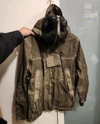 C.P. Company 6 pocket green metropolis CO-TED Explorer jacket hoodie S M coat CP - Image 1 of 4