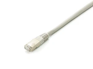 Equip Patchkabel Cat6A 10 Stück/Box S/FTP 2xRJ45 0.25m LSZH grau - Photo 1/3