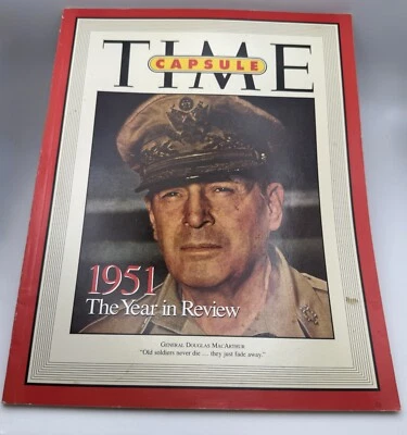 TIME Magazine Year In Review 1951 Magazine General MacAurther Cover - Image 1 of 4