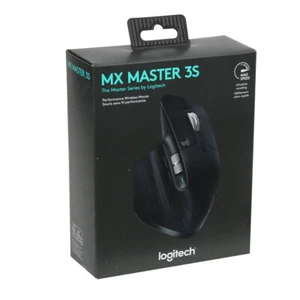 Logitech MX Master 3S Wireless Laser Mouse Ultrafast Scrolling Black 910 006556 - Afbeelding 1 van 5