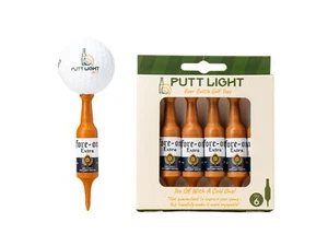 Unzerbrechliches und recycelbares Kunststoff Golf Tee 6er Pack, Golf Geschenk für Männer, Junggeselle - Bild 1 von 4